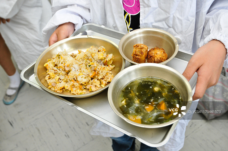 学校午餐图片素材