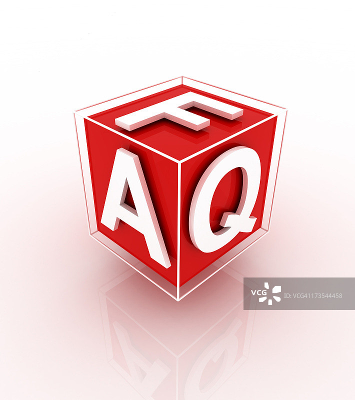 常见问题解答立方体图片素材