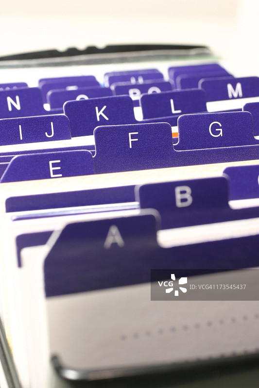 旋转名片索引图片素材