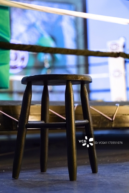 拳台边的座位图片素材