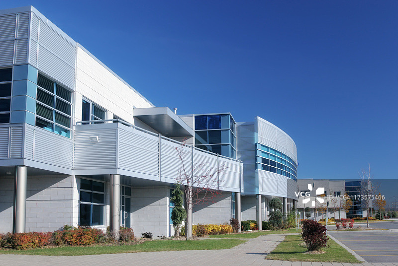 现代企业大楼外观图片素材