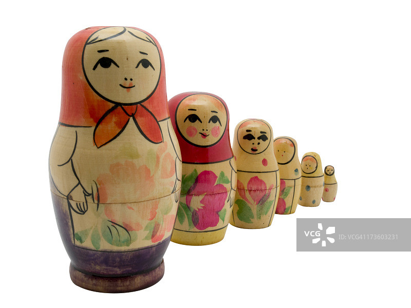 俄罗斯套娃图片素材