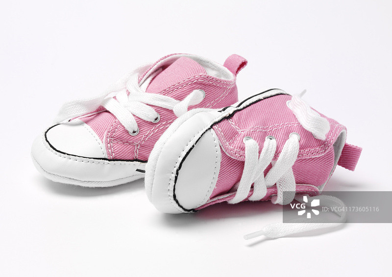 粉色少女棒球靴图片素材