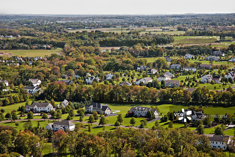 郊区景观图片素材