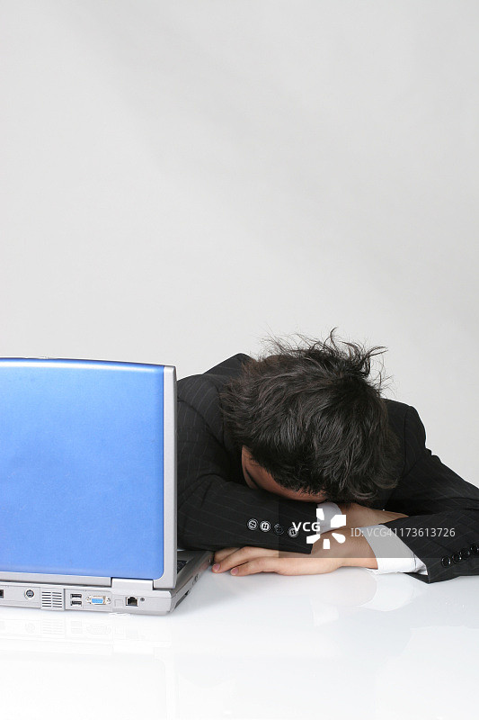 商务 - 厌倦工作图片素材