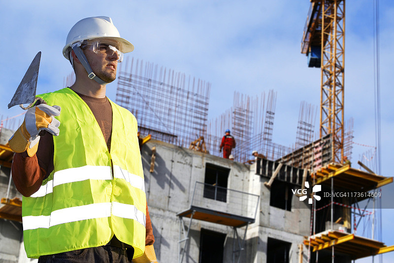 建筑工人图片素材