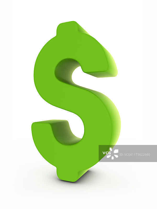 绿色美元图片素材