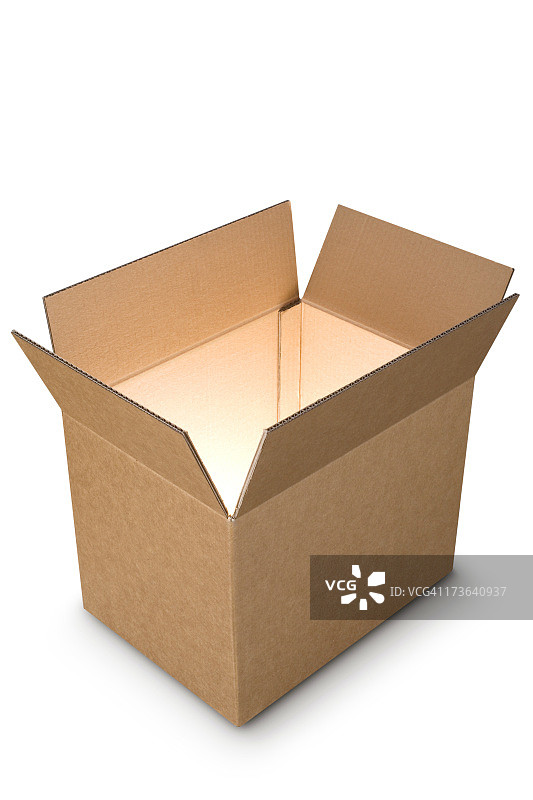 打开纸箱图片素材