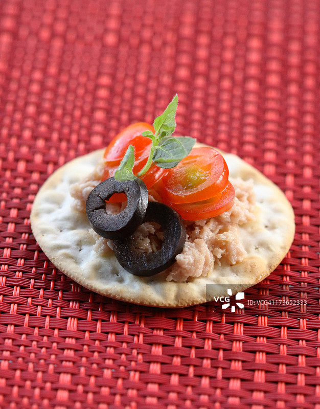 美食艺术——水饼干图片素材