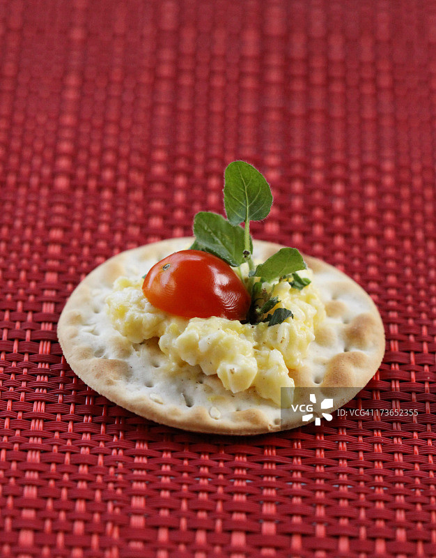 食品艺术——水饼干图片素材
