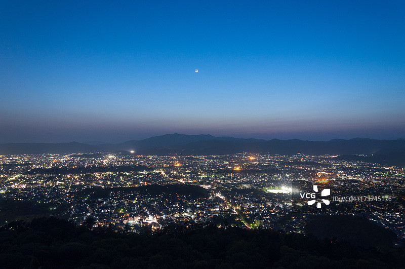 大文字山夜景图片素材