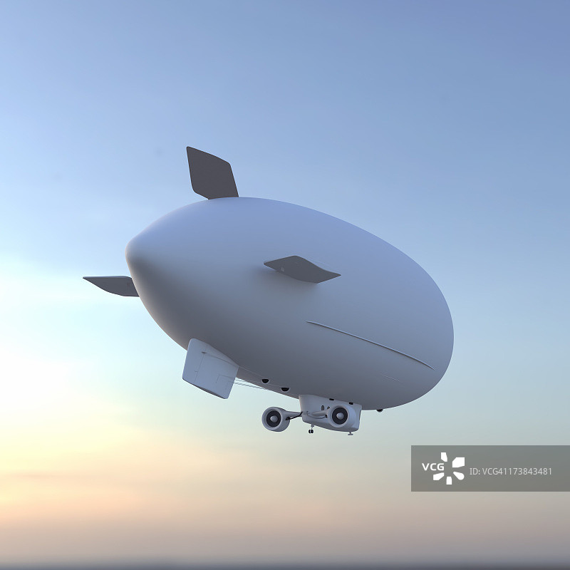 飞艇图片素材