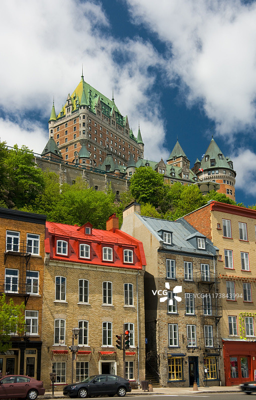 魁北克市和芳堤娜城堡酒店图片素材