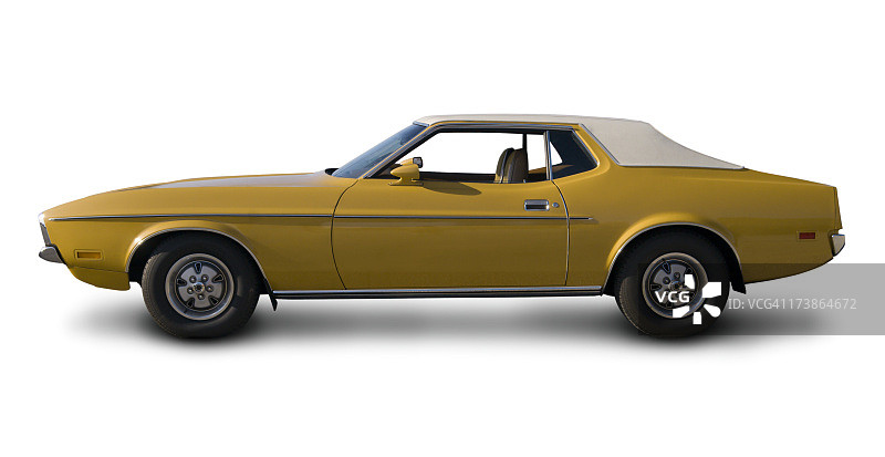 20世纪70年代早期的福特野马图片素材