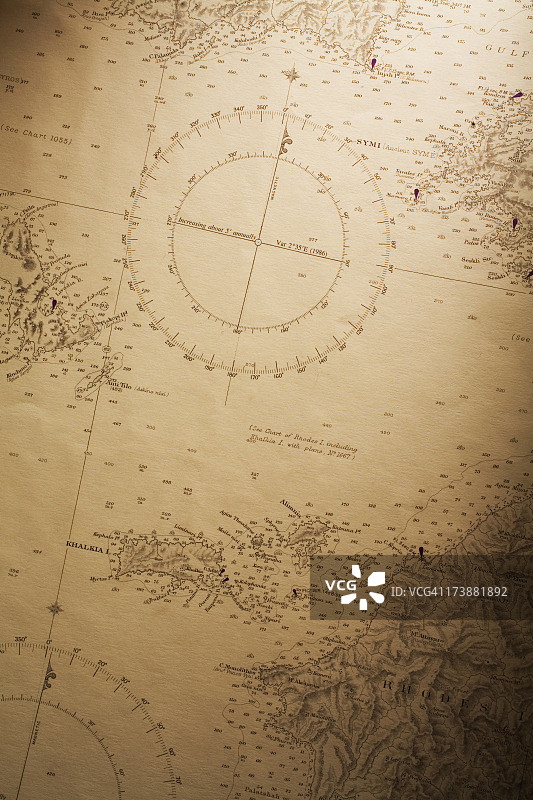 航海图图片素材