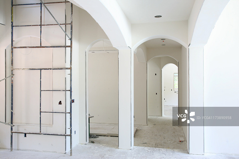 家居室内施工图片素材