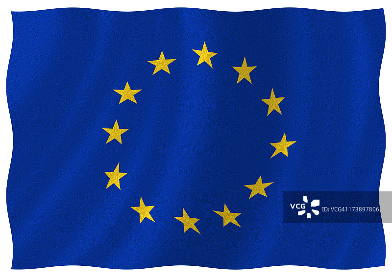 欧盟旗帜图片素材