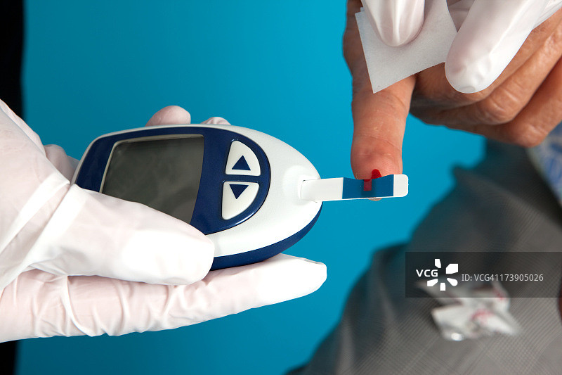 血糖读数图片素材