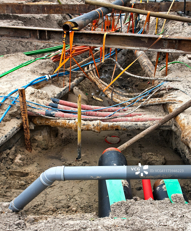 地下物流图片素材