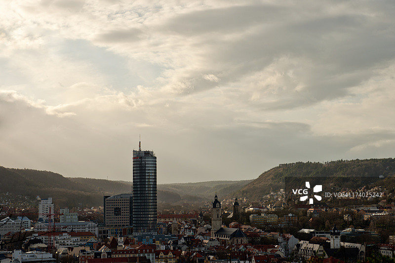 耶拿天际线图片素材