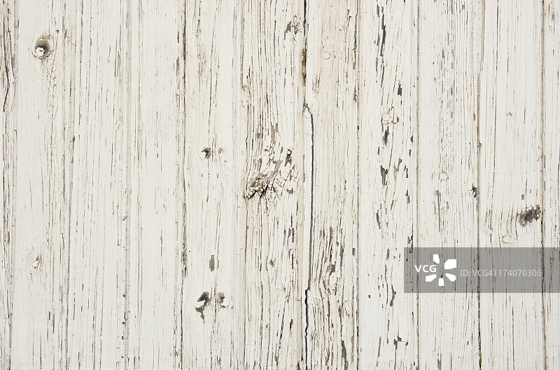 旧木头上的白色油漆图片素材