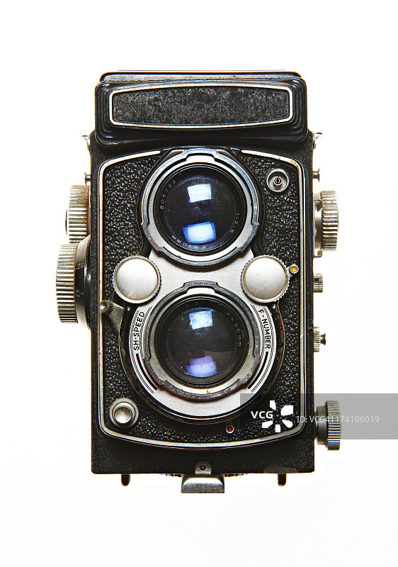 双镜头反光相机图片素材