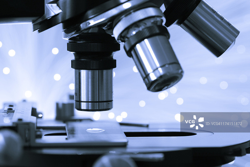 显微镜载玻片图片素材