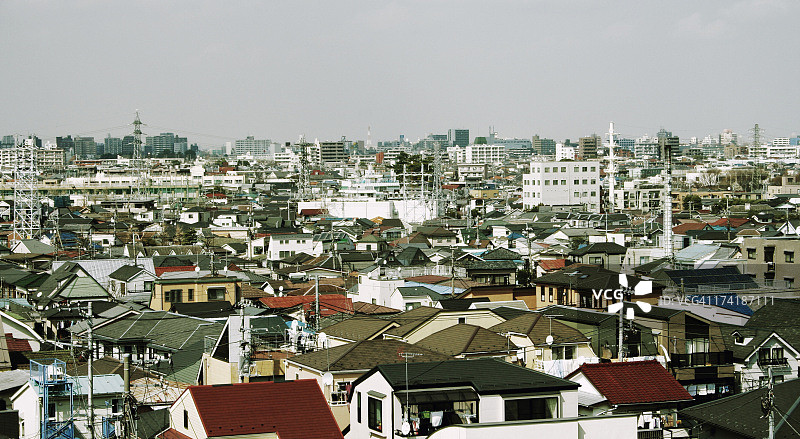 中野天际线图片素材