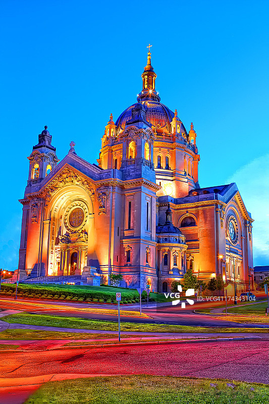 明尼苏达州圣保罗大教堂图片素材