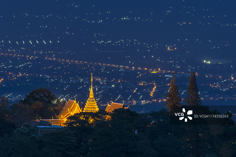 清迈帕拉素贴寺图片素材