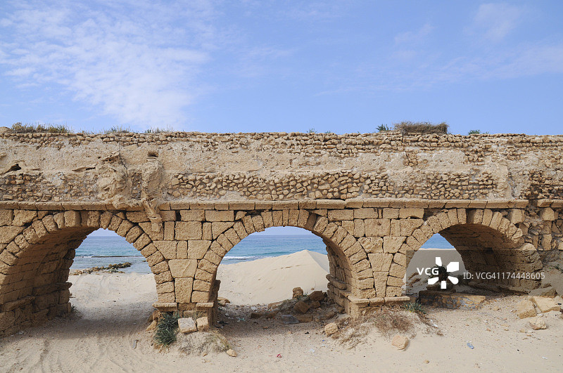 罗马输水道图片素材