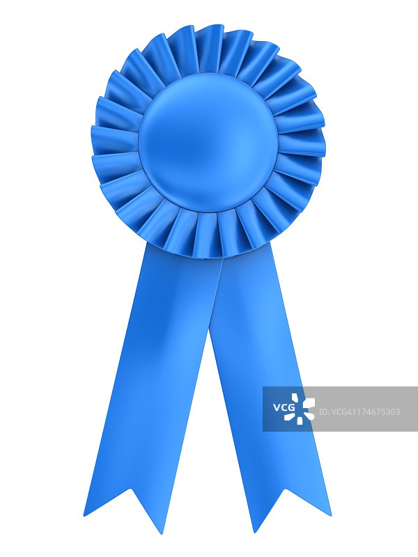 蓝色缎带图片素材