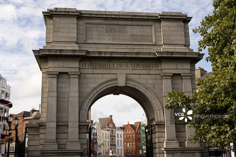 圣斯蒂芬公园入口图片素材