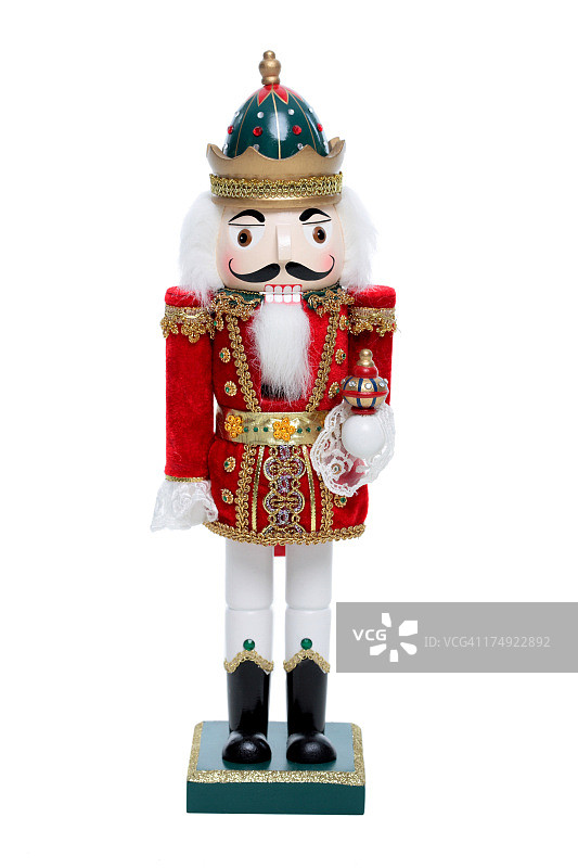 红色胡桃夹子图片素材