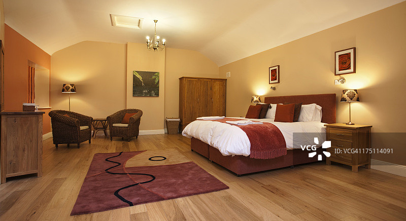 酒店卧室图片素材