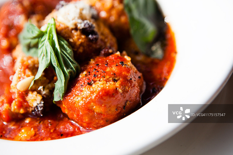 番茄酱肉丸图片素材