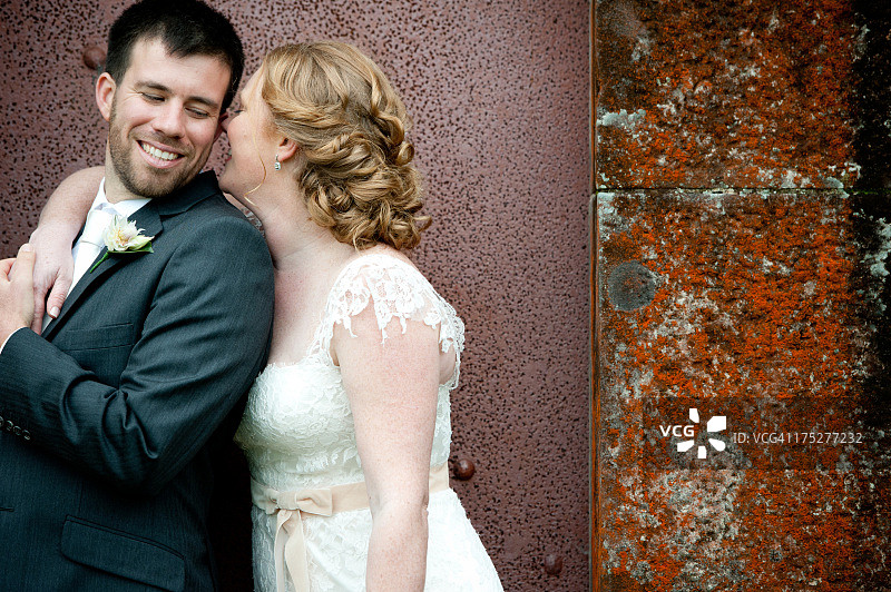 新娘与新郎肖像图片素材