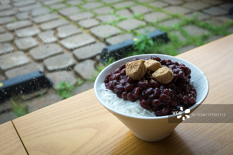 韩式刨冰图片素材