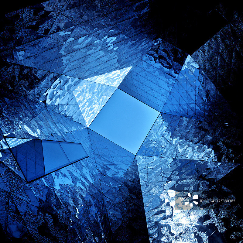 现代玻璃建筑图片素材