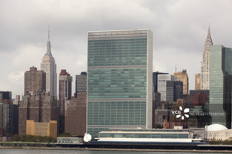 联合国大楼图片素材