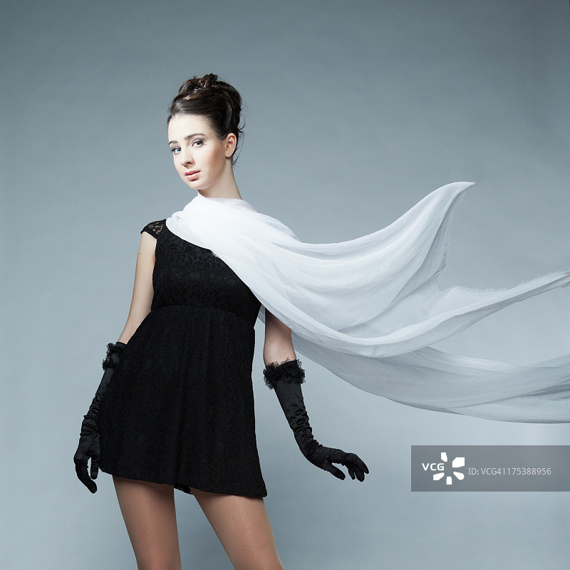 卖弄风情图片素材