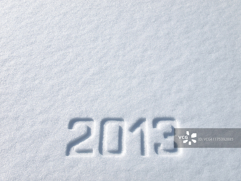 2013年雪景图片素材