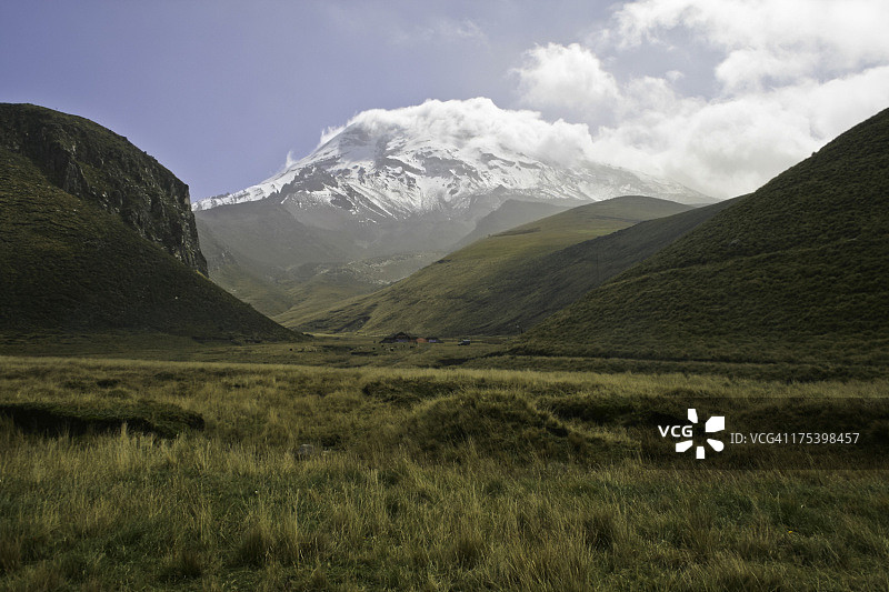 钦博拉索火山图片素材
