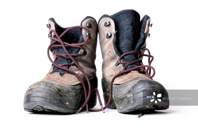 脏工装靴图片素材