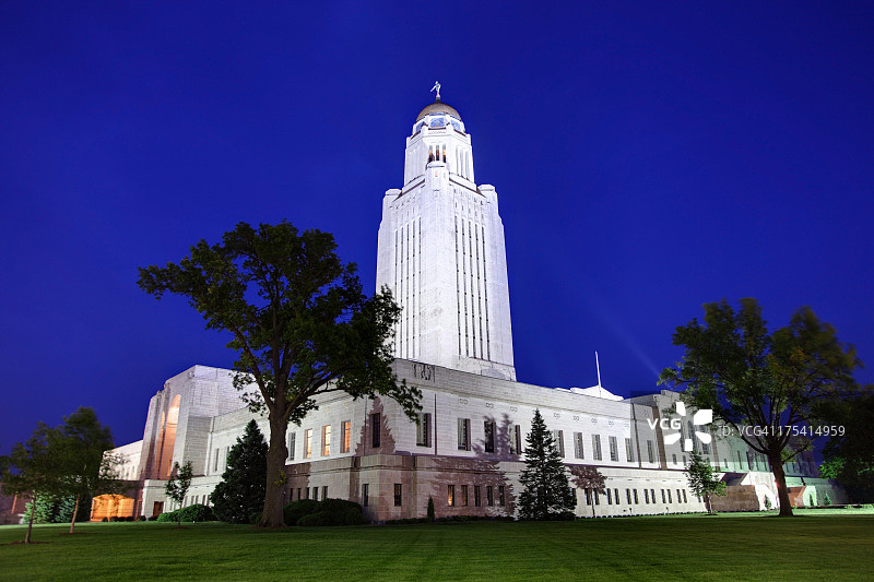 内布拉斯加州议会大厦图片素材