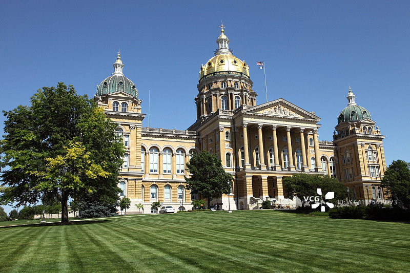 爱荷华州议会大厦图片素材