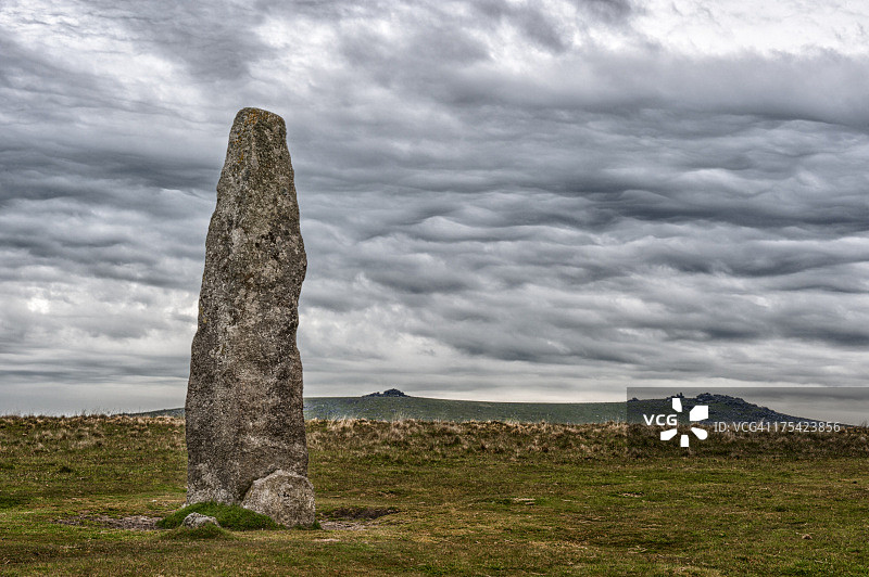 梅里维尔石柱图片素材