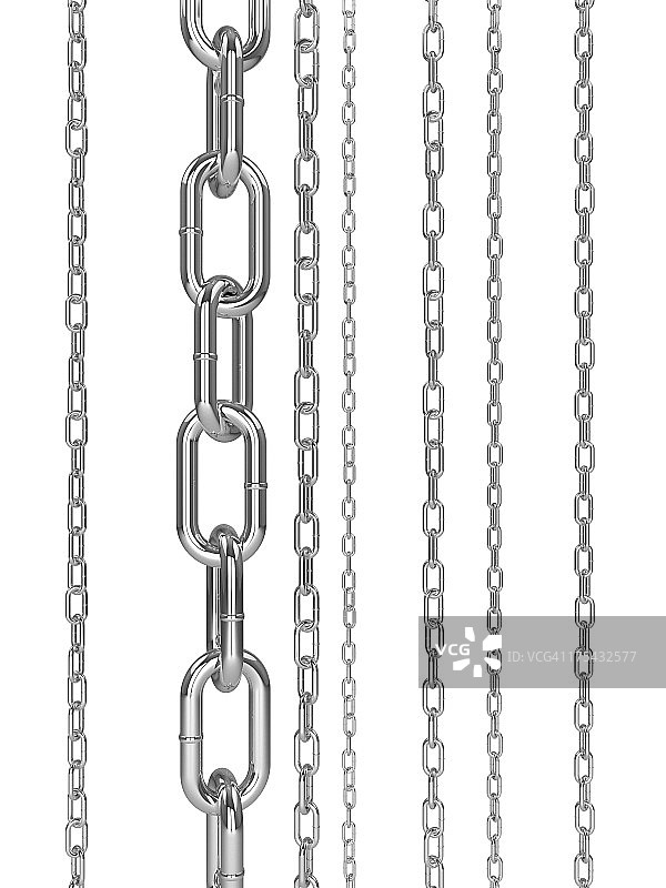 垂直链环图片素材