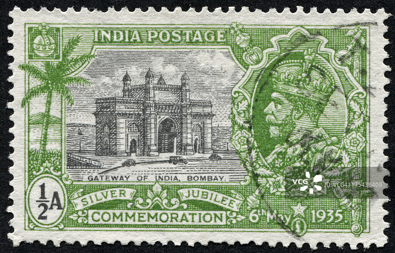 印度孟买的印度门图片素材