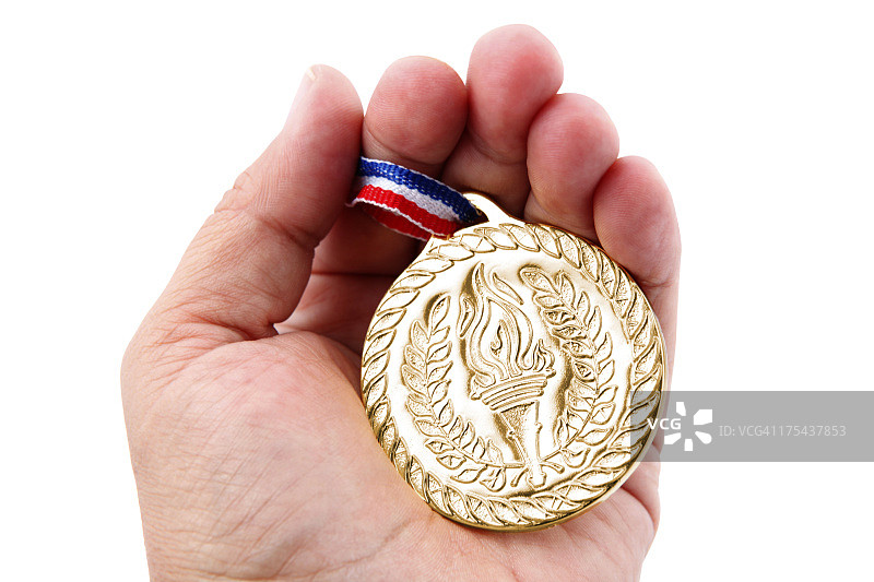 手中的金牌图片素材